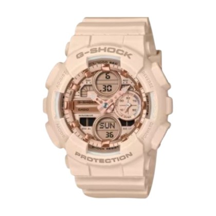 Casio G-Shock GMA-S140PG-4A Analog Digital Bio-based Resin Band Women Watch 